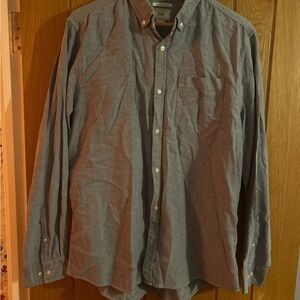 Men's Blue Button-Down Shirt